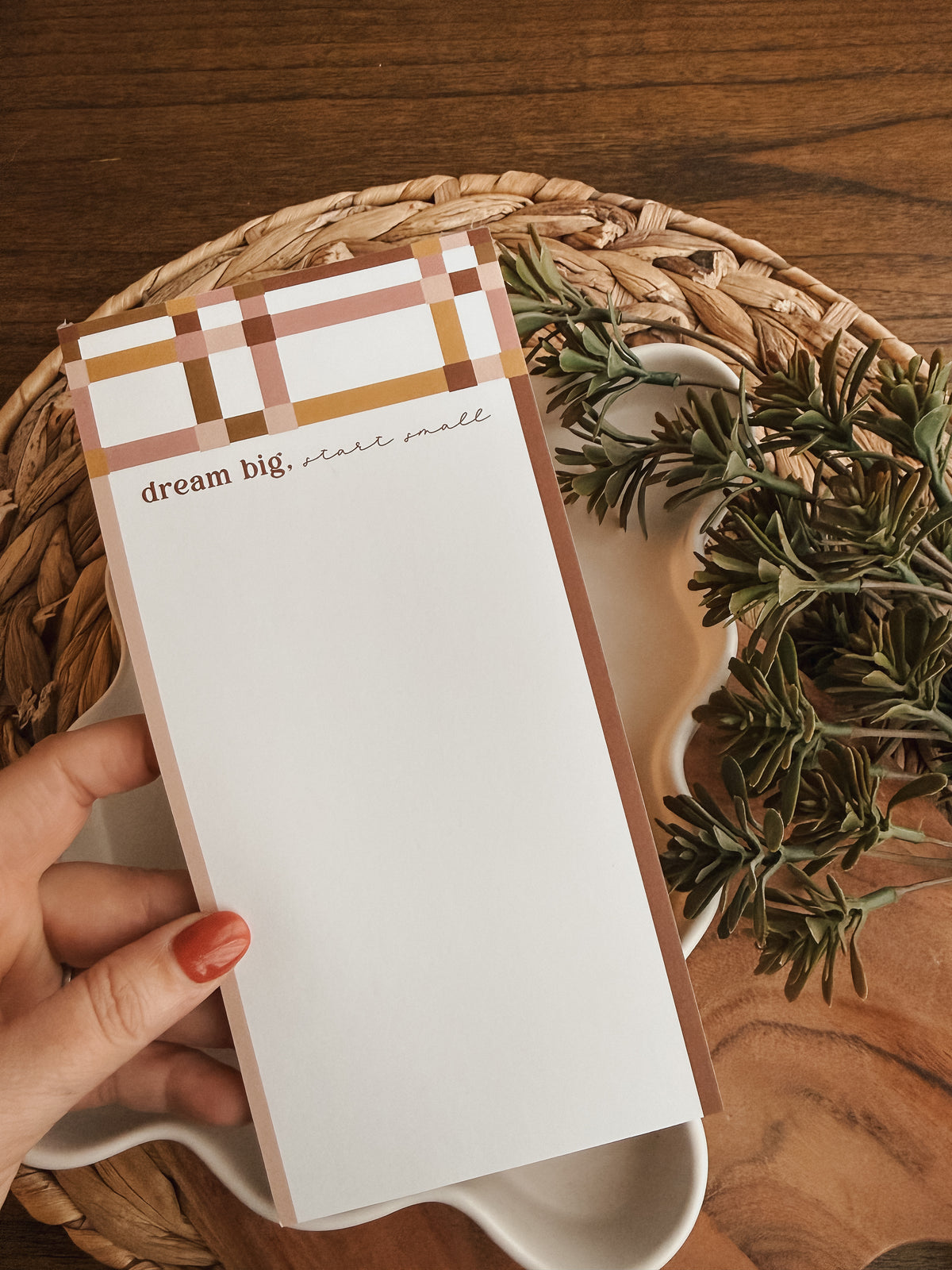Notepad | Dream Big, Start Small
