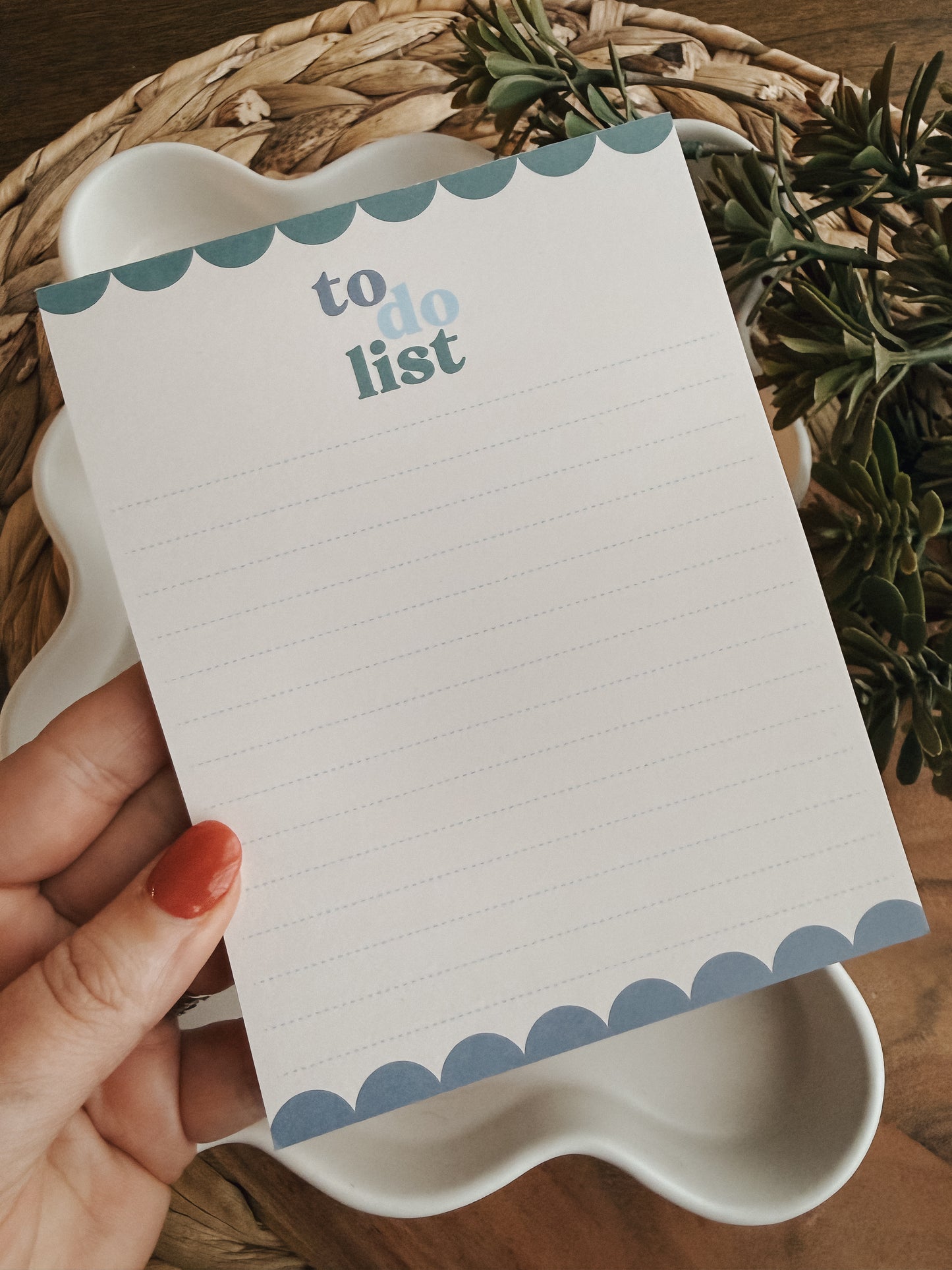 Notepad | To Do List (blue)