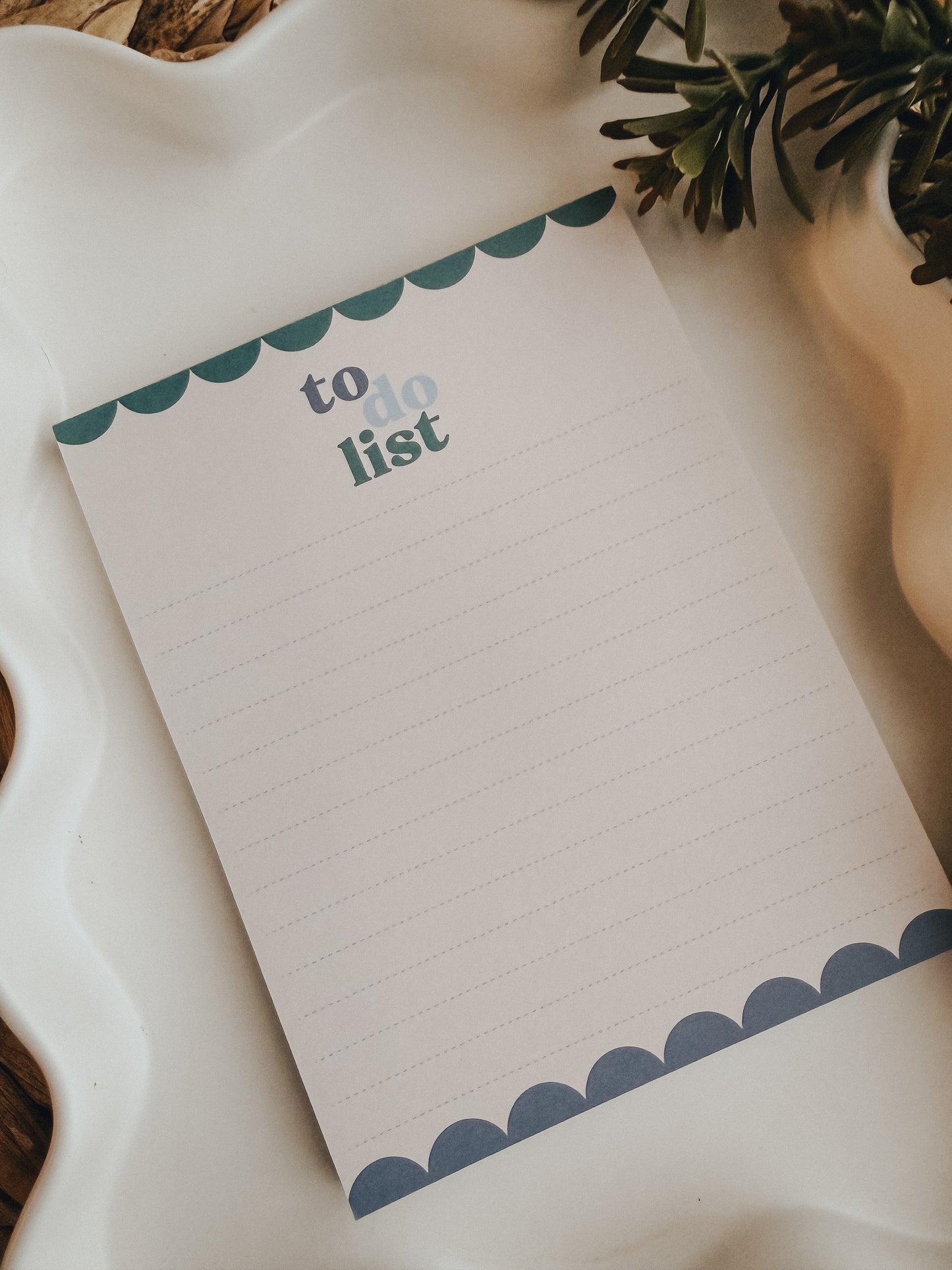 Notepad | To Do List (blue)