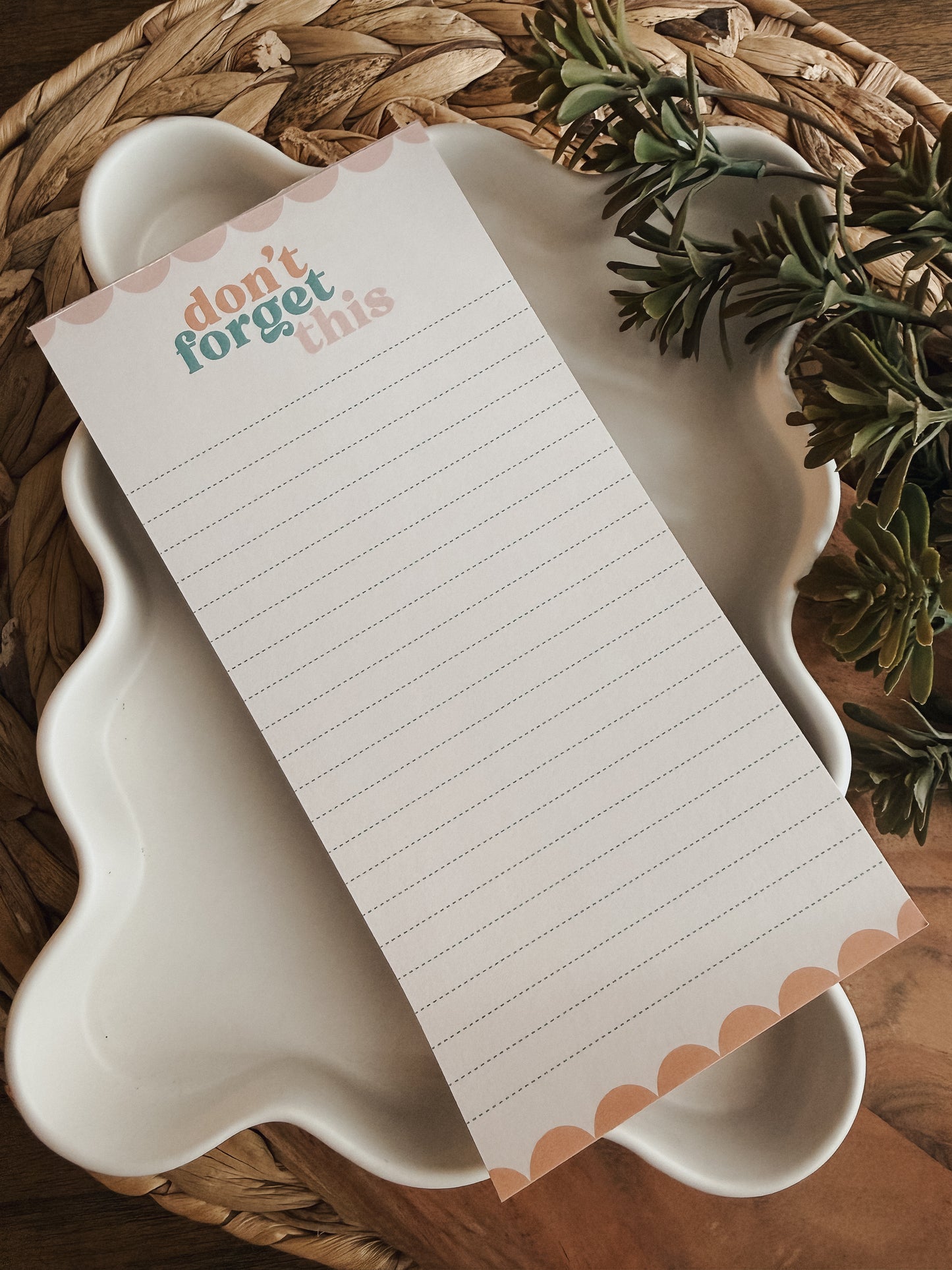 Notepad | Don't Forget This