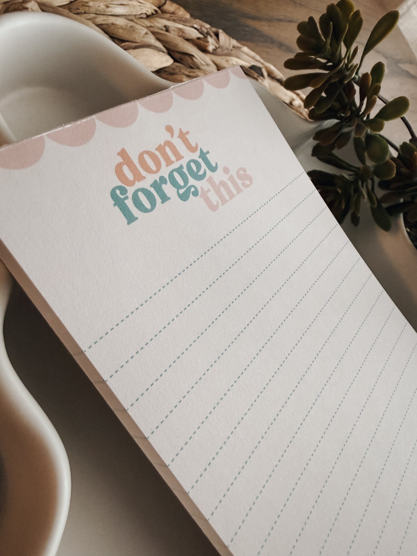 Notepad | Don't Forget This