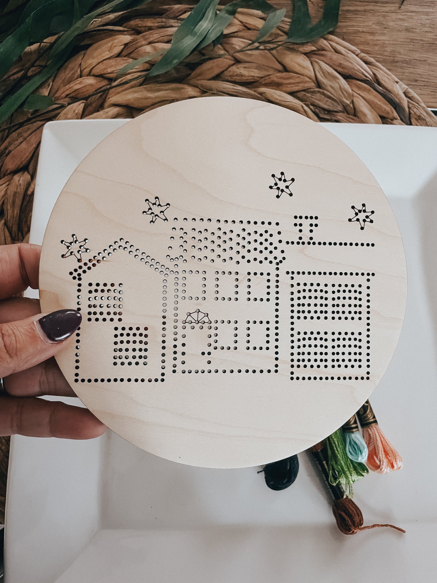 Winter Houses | Embroidery Kit