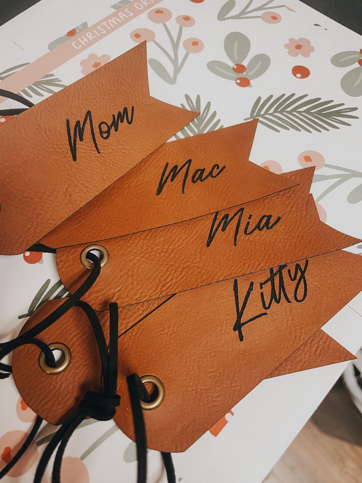 Leather Tag | Saddle