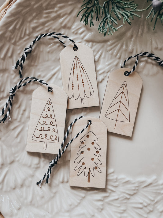Gift Tags | Trees