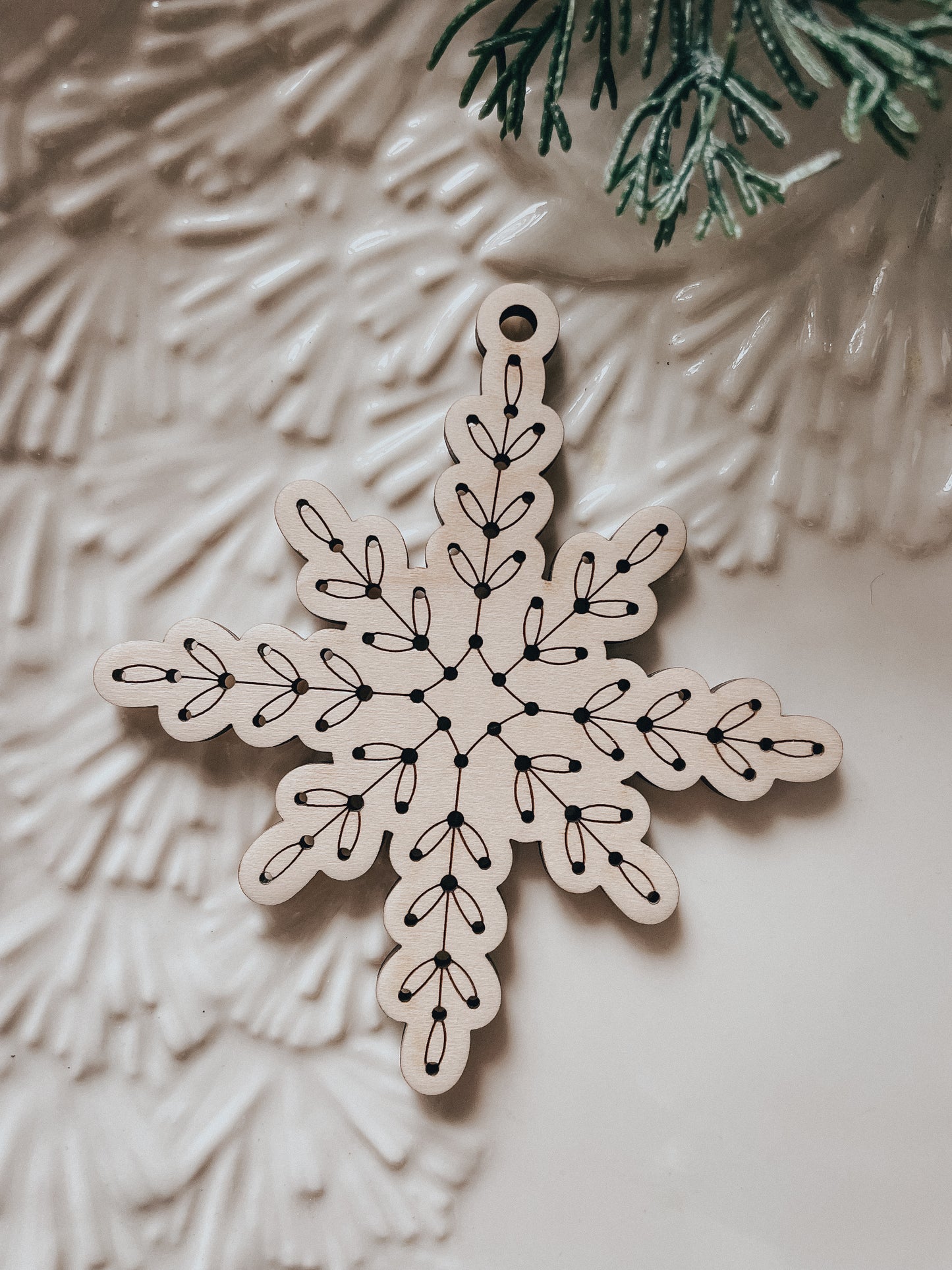Snowflake Ornament | Embroidery Kit