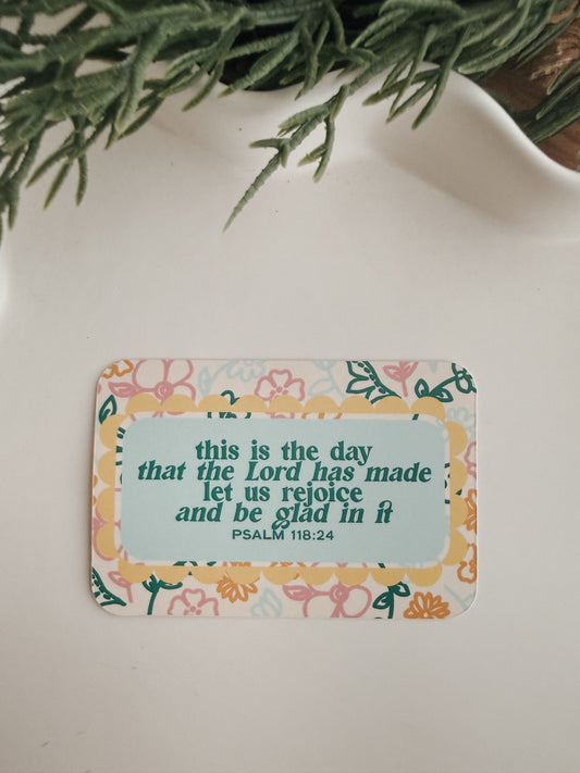 Let Us Rejoice | Sticker