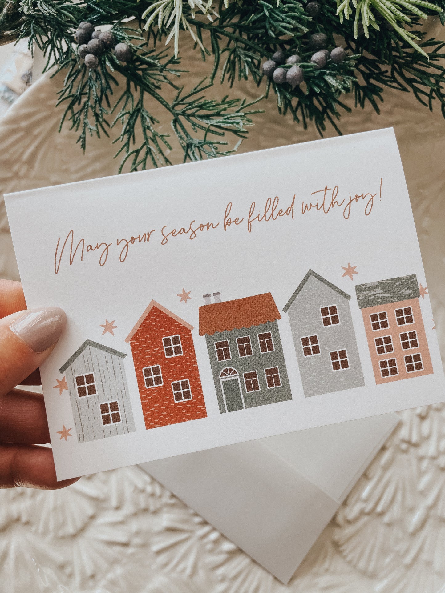 Winter Houses | Notecard Set