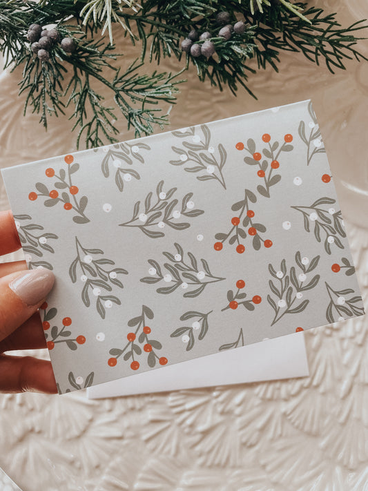 Christmas Floral | Notecard Set
