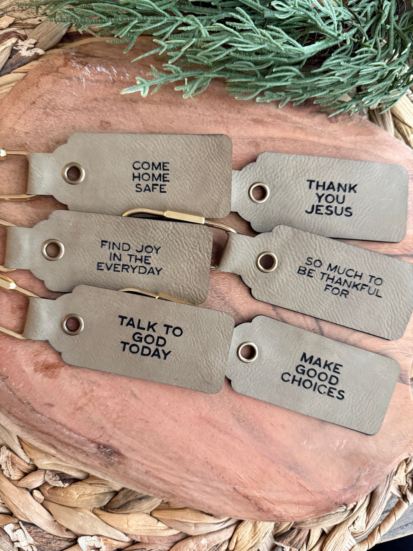 Leather Key Fob