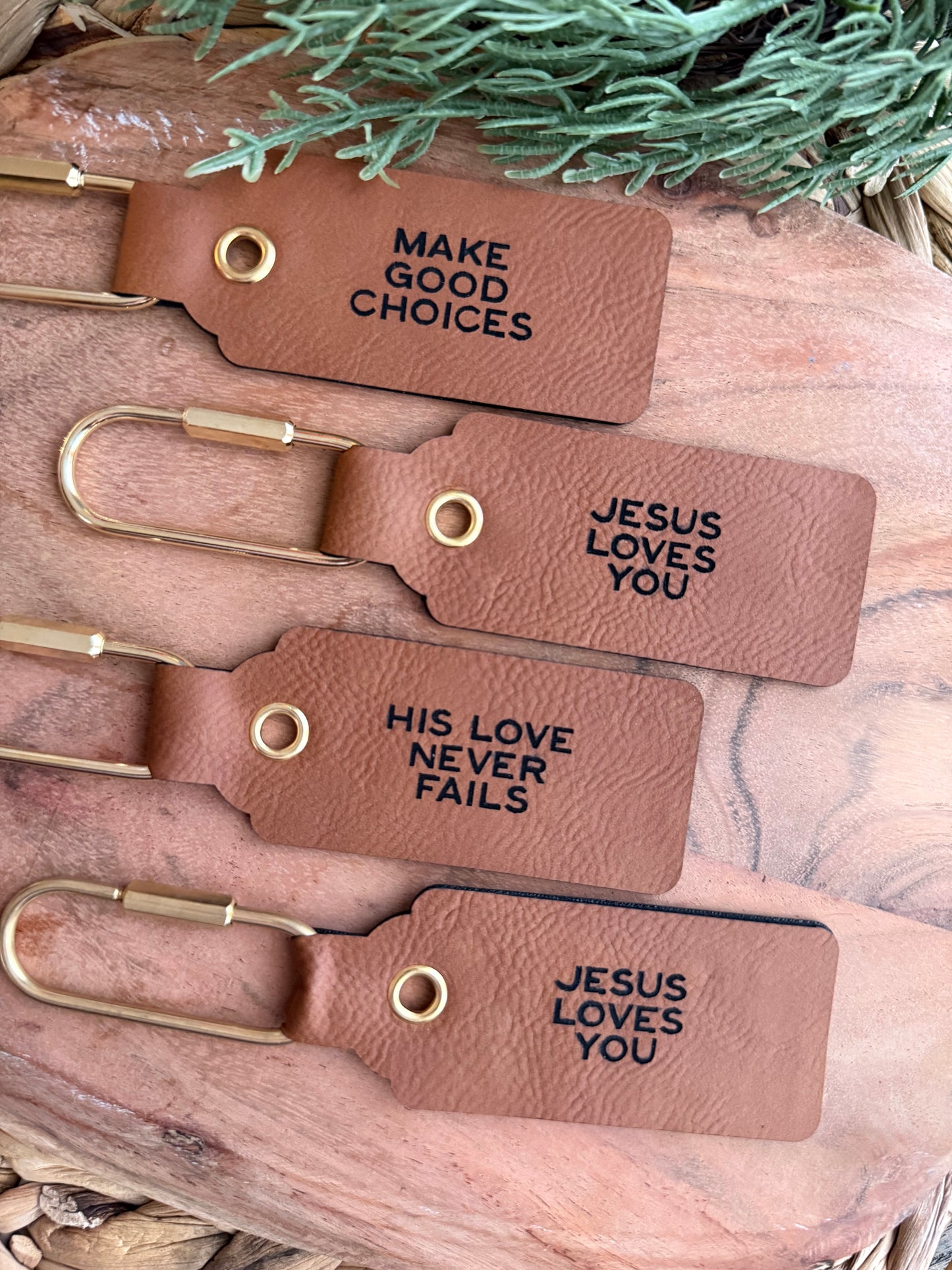 Leather Key Fob