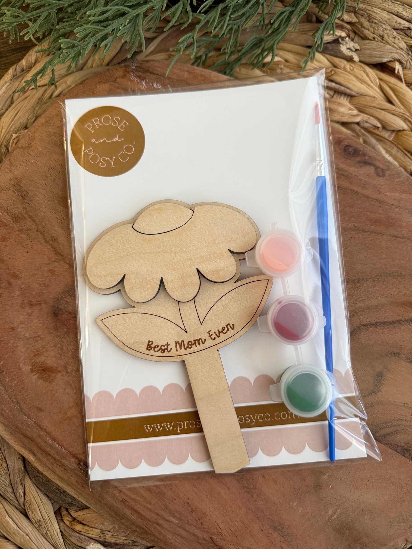 Best Mom Ever Paint Kit | Plant Markers