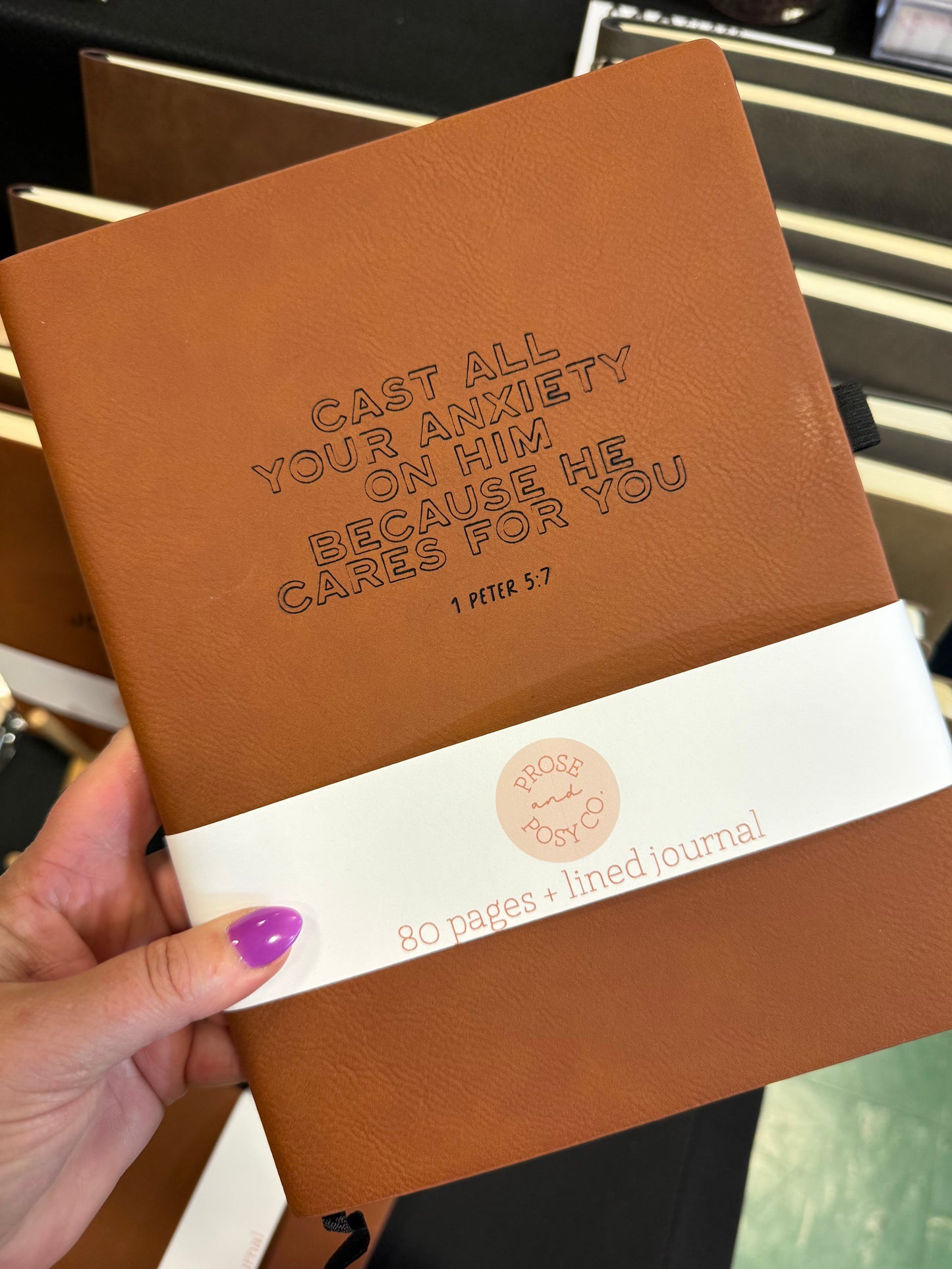 Cast Your Anxiety on Him | Journal