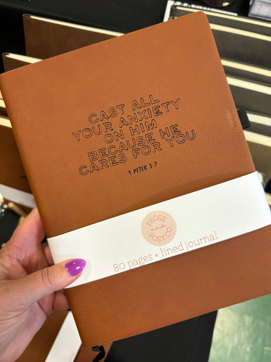 Cast Your Anxiety on Him | Journal