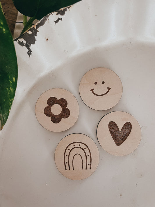 Happy Tokens | 1.5" Set