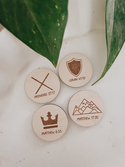 Armor + Verse Tokens | 1.5" Set