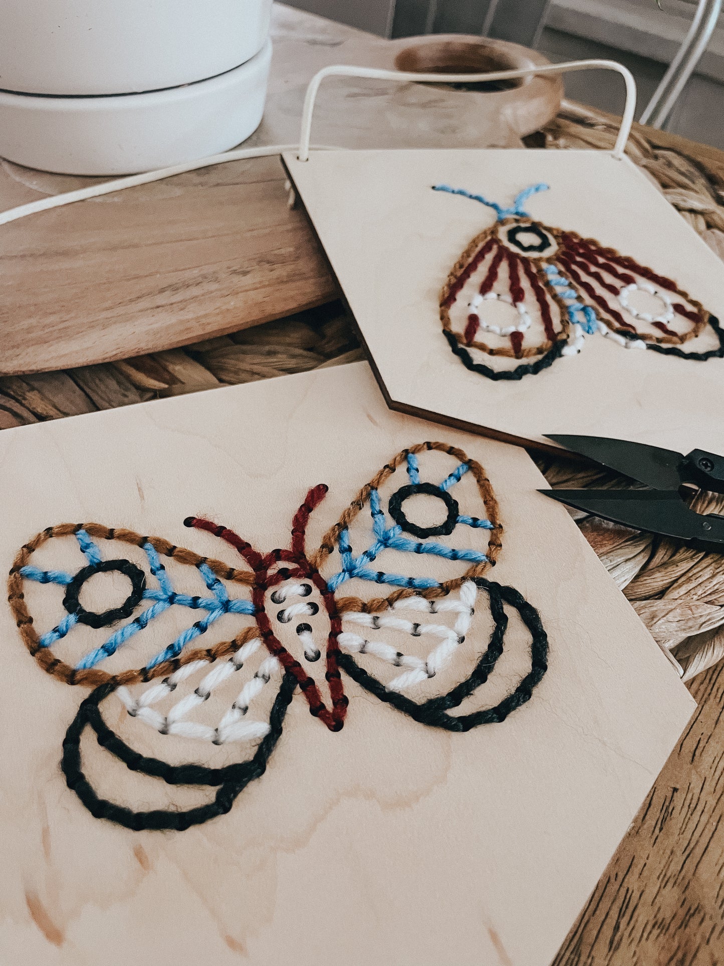 Moth Pennant Yarn Kit | DIY
