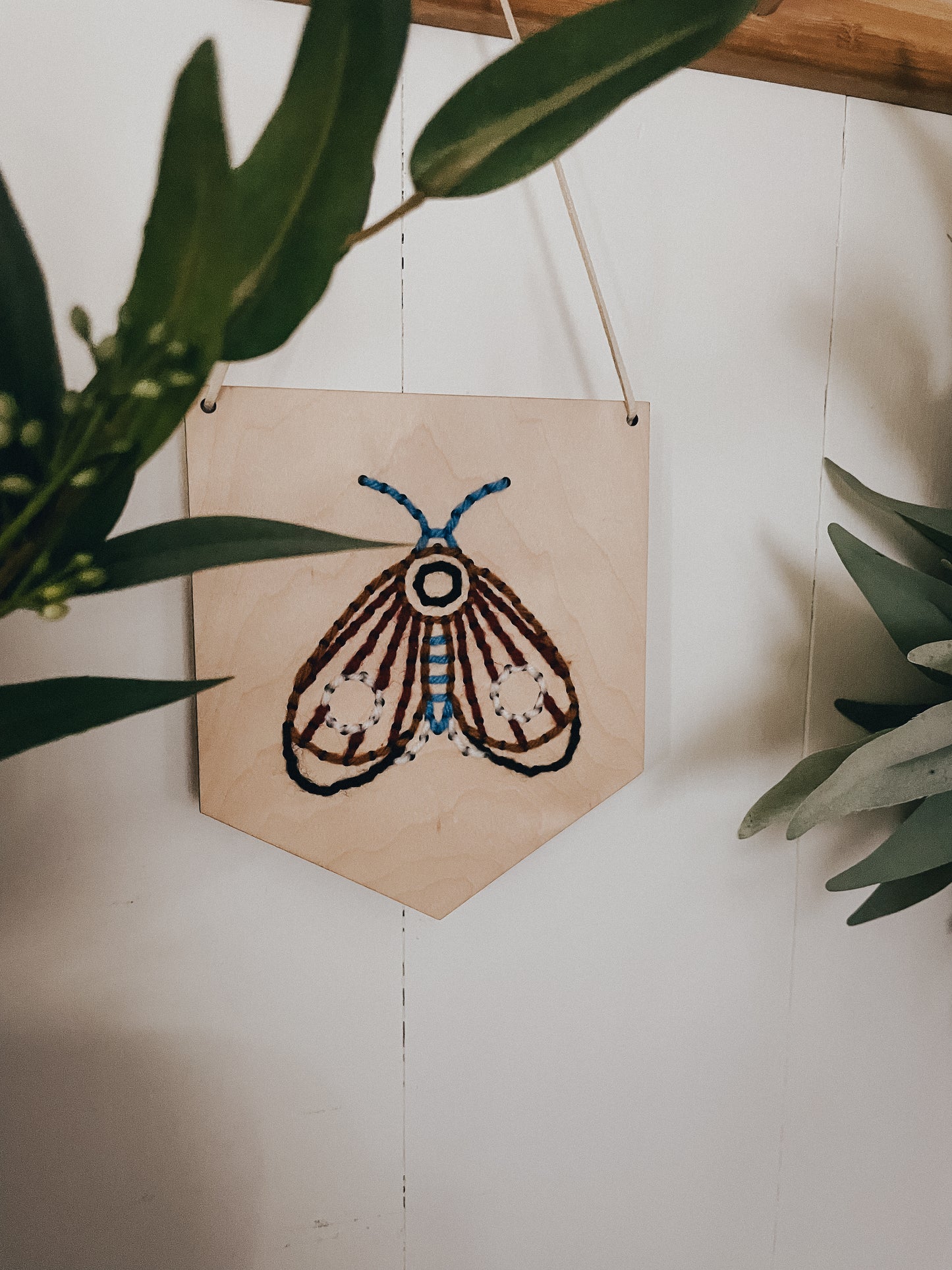 Moth Pennant Yarn Kit | DIY