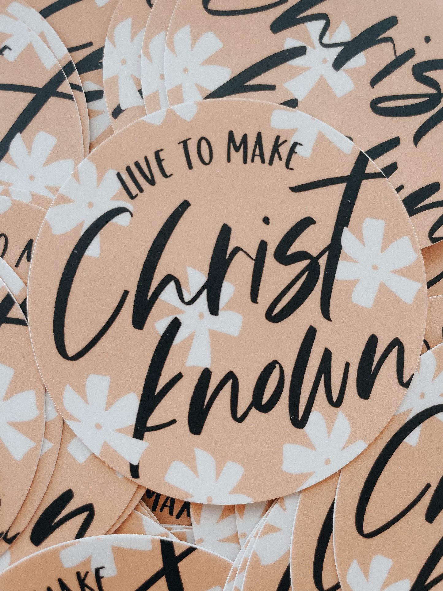 Live to make Christ Known |  Sticker