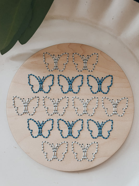 Mini Butterfly Outline | Embroidery Kit