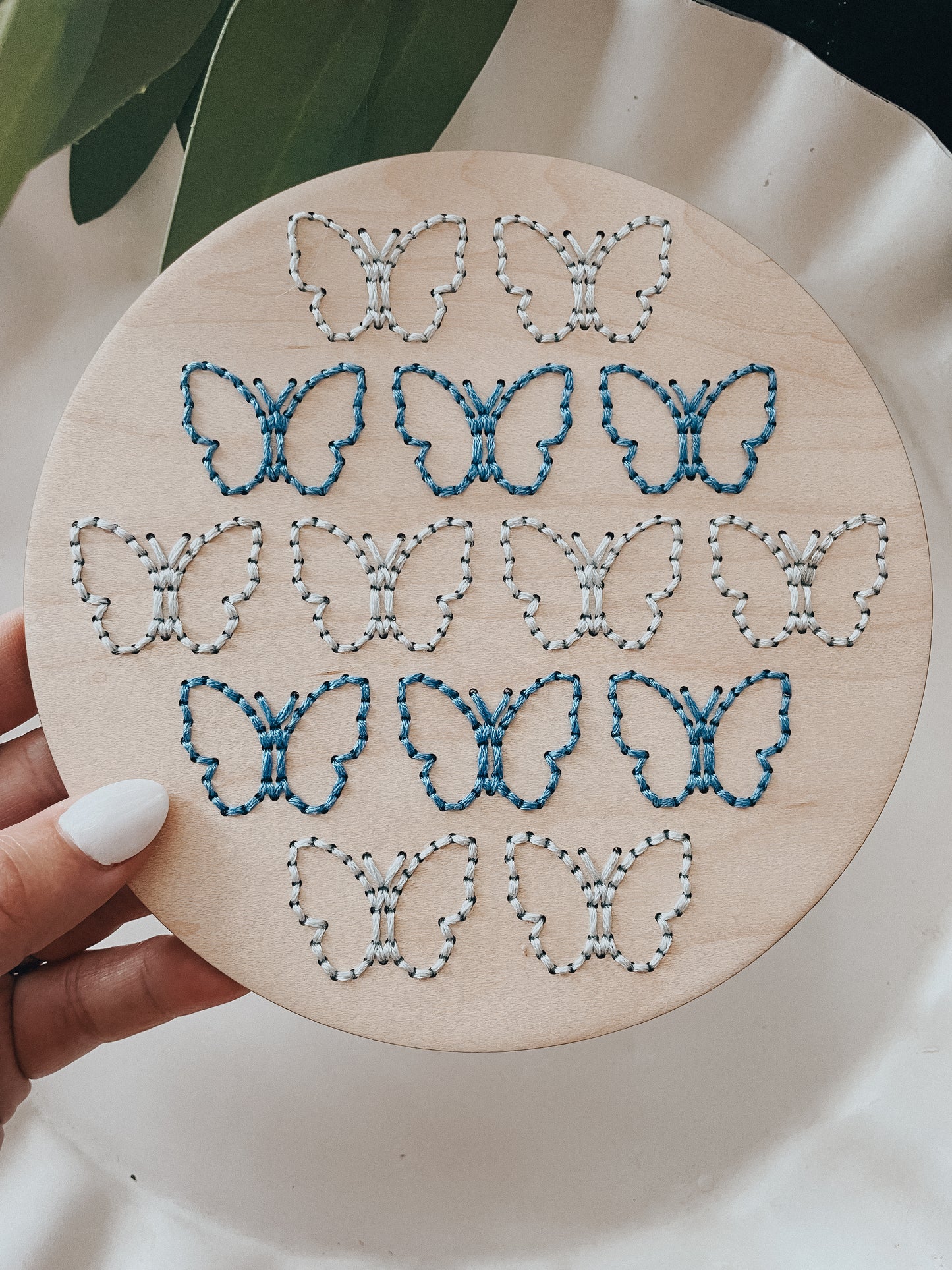Mini Butterfly Outline | Embroidery Kit