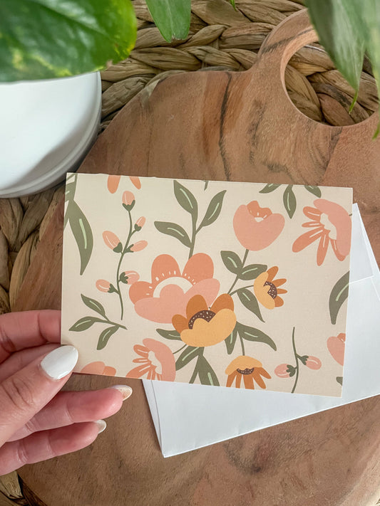 Floral Wallpaper | Notecard Set