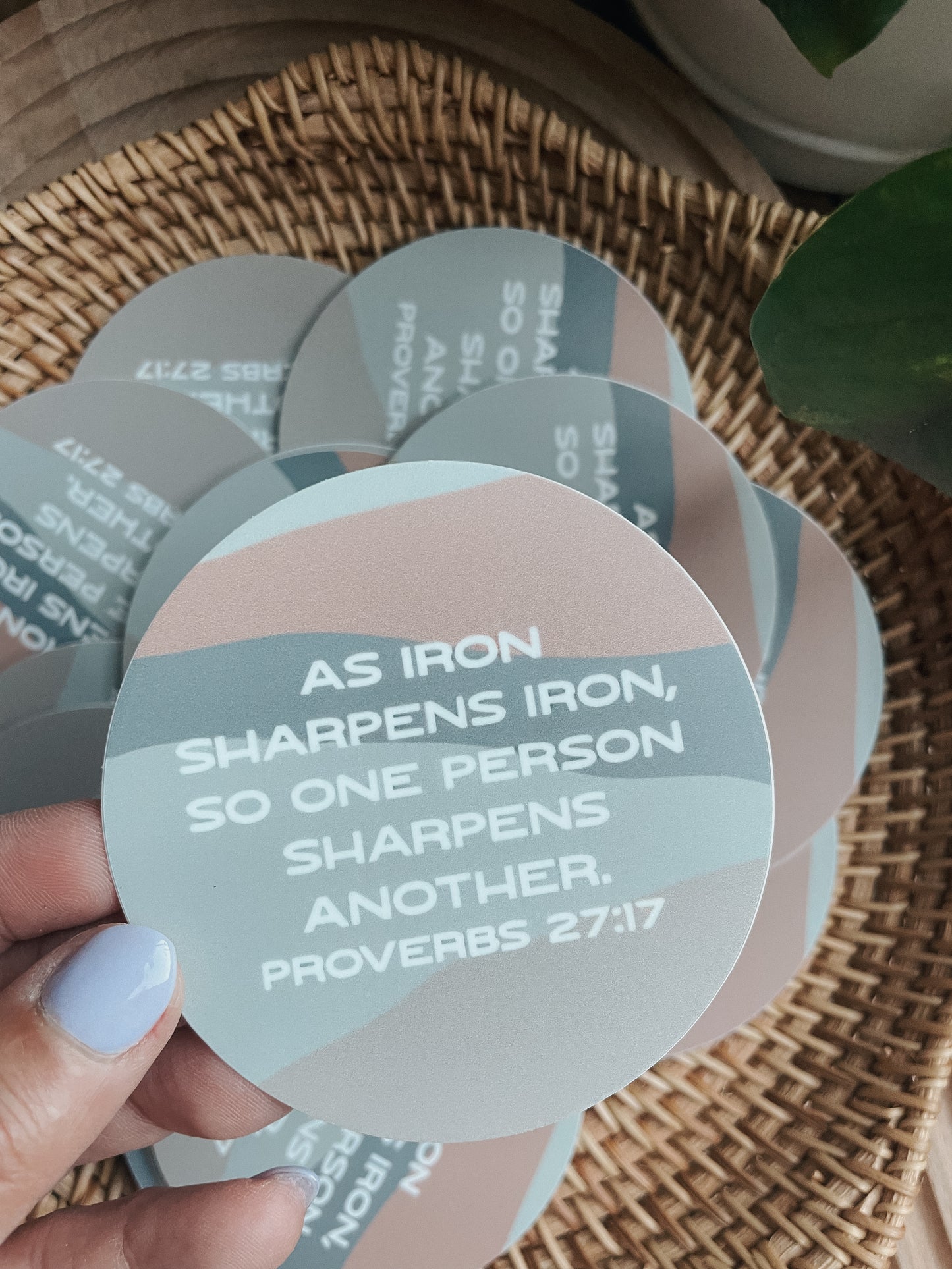 Iron Sharpens Iron | Sticker