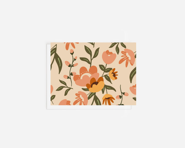 Floral Wallpaper | Notecard Set