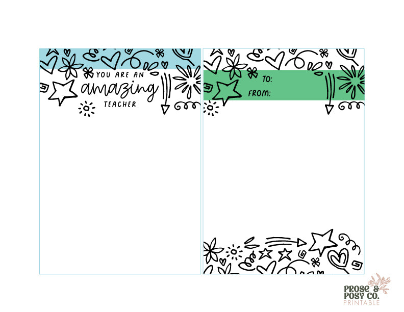 Teacher Printable | no 3