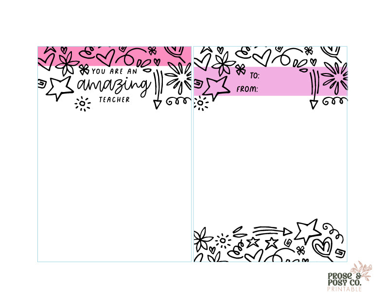 Teacher Printable | no 3