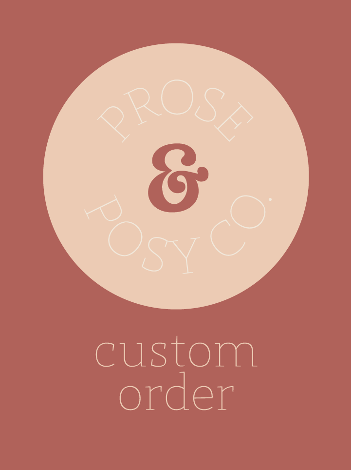 Custom Order for Ashley