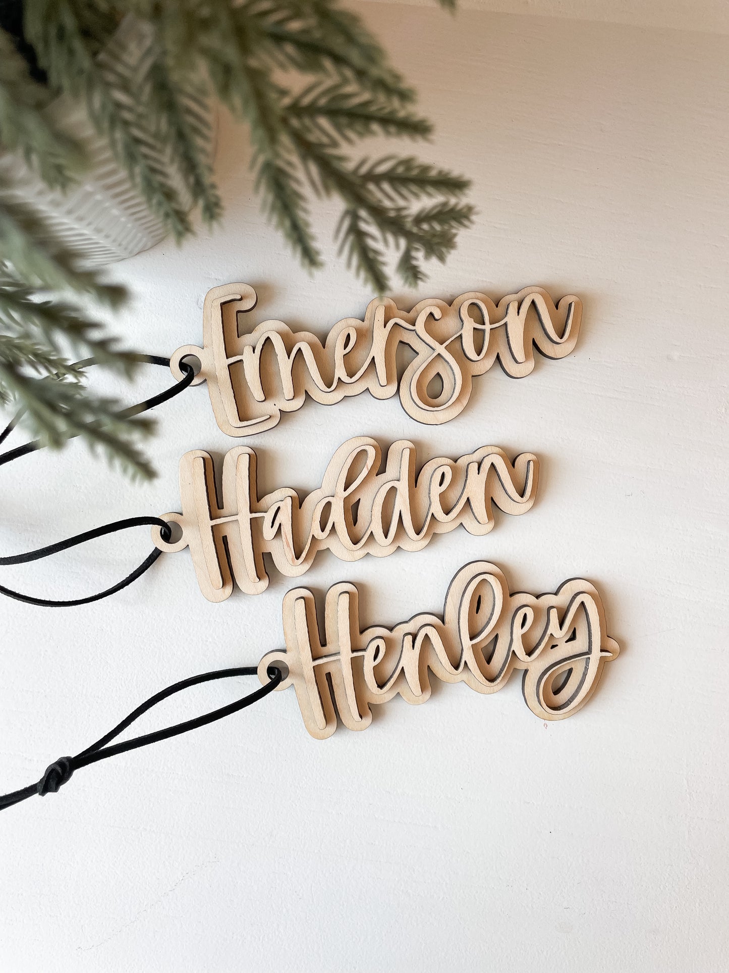 Wood Tag | Layered