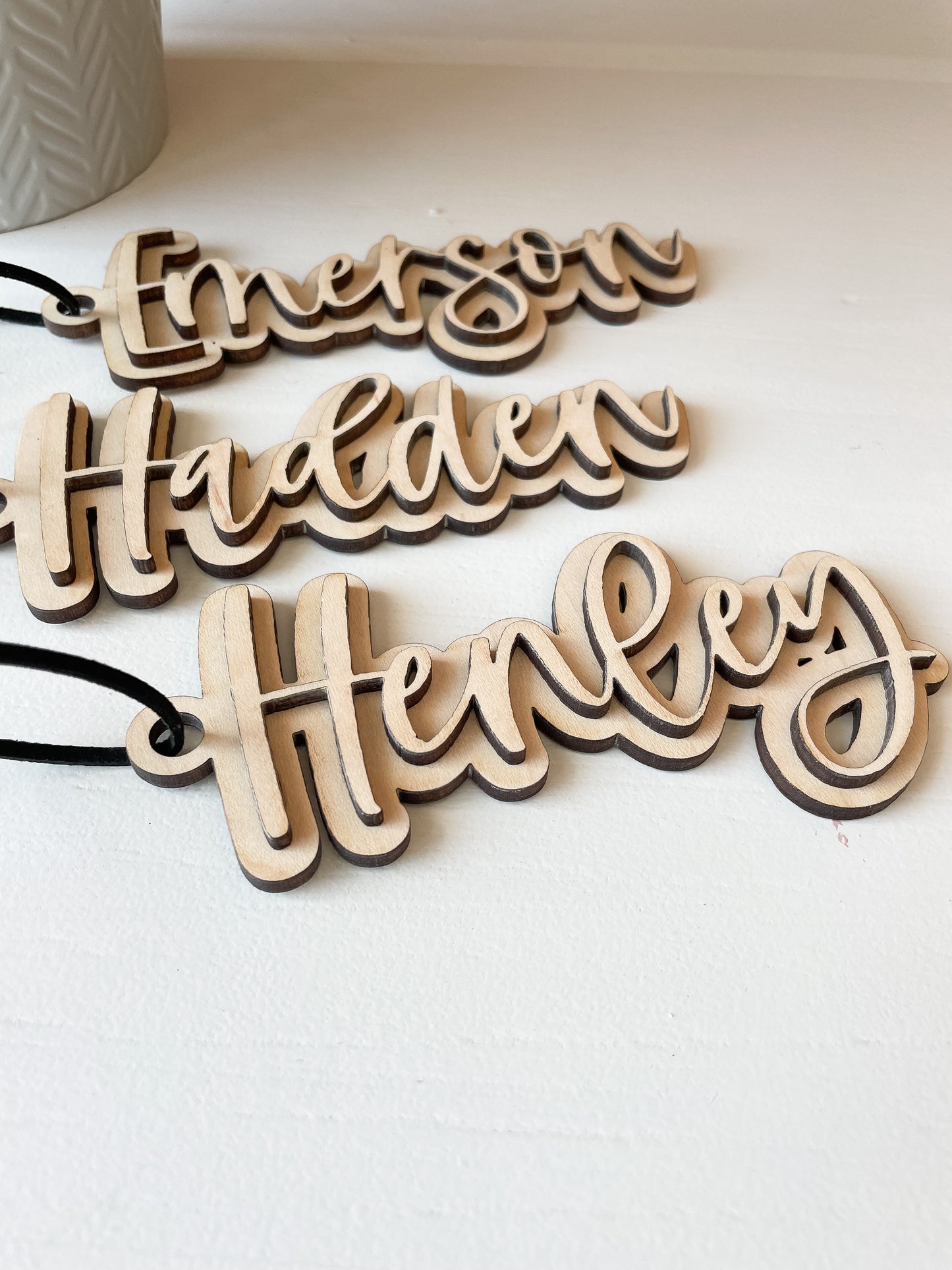 Wood Tag | Layered