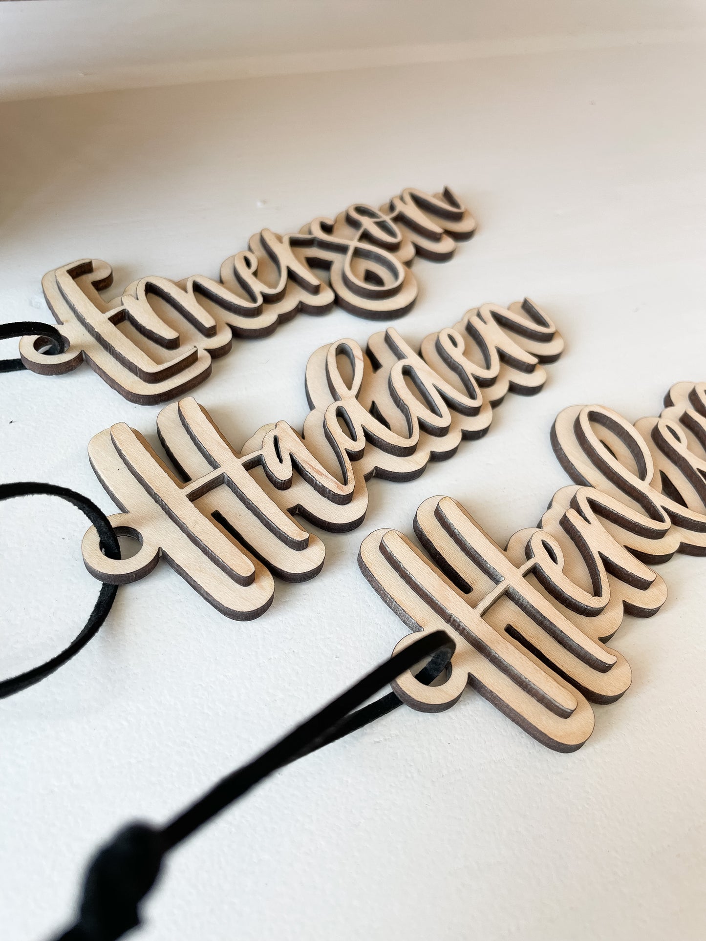 Wood Tag | Layered