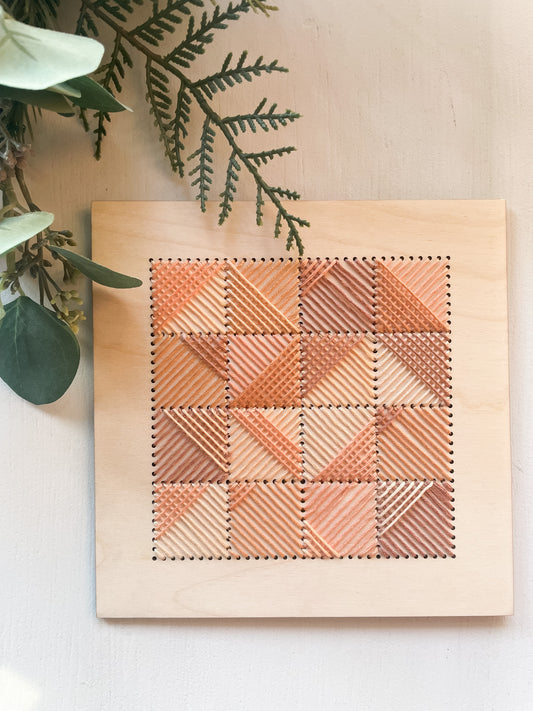 Modern Quilt Embroidery Kit
