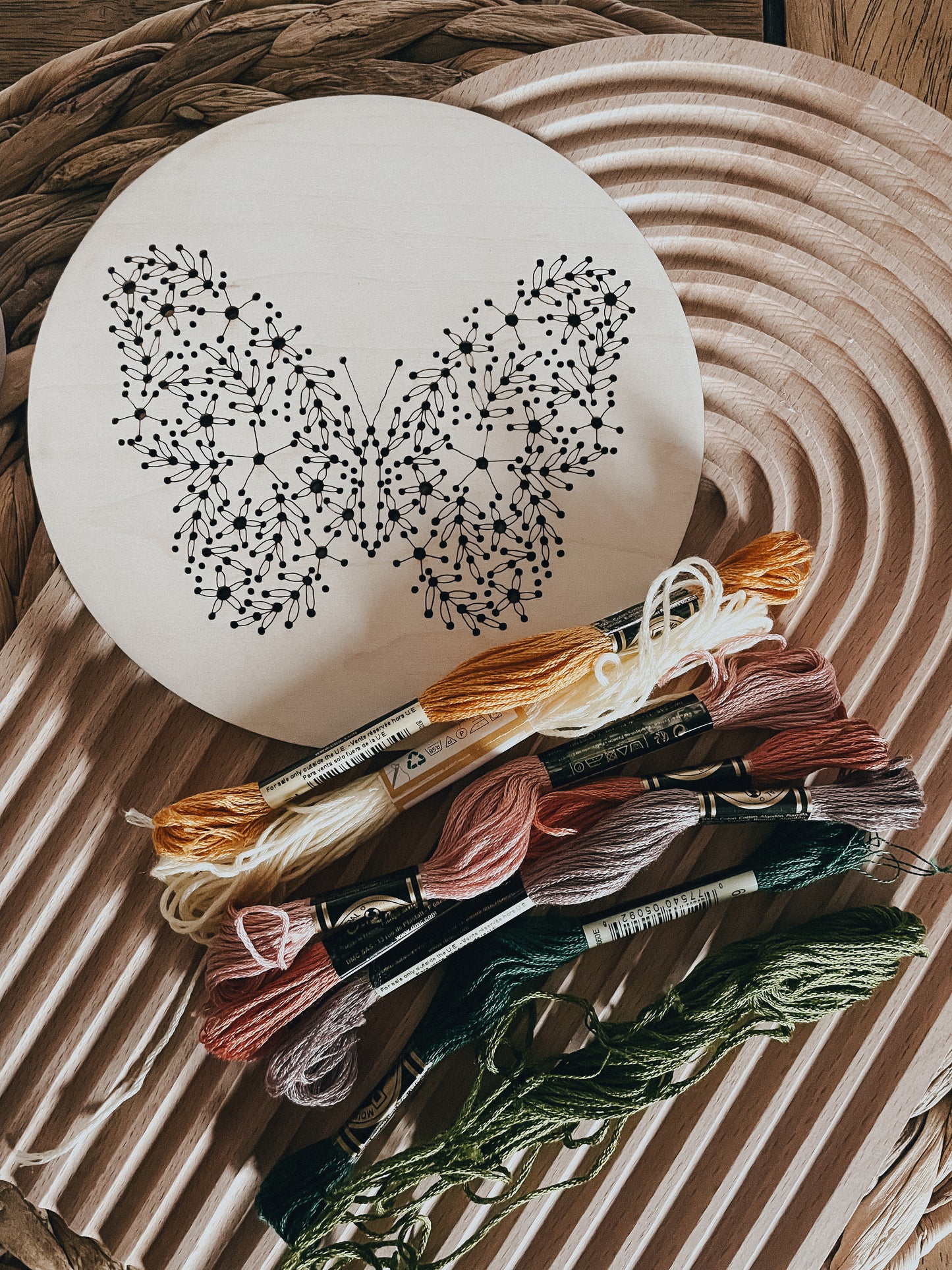 Butterfly Embroidery Kit