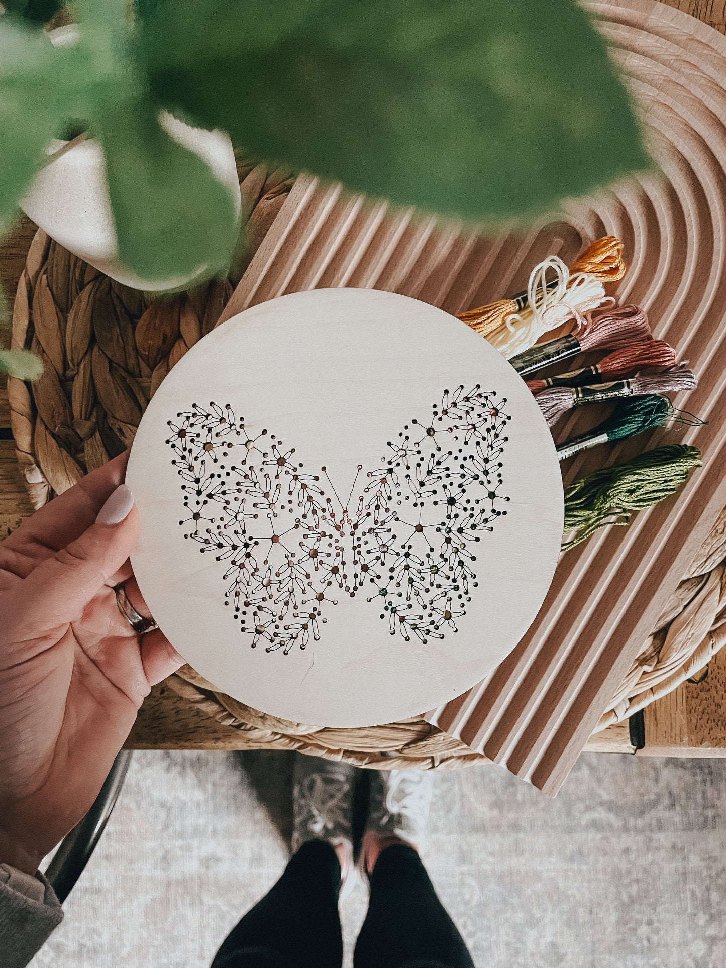 Butterfly Embroidery Kit