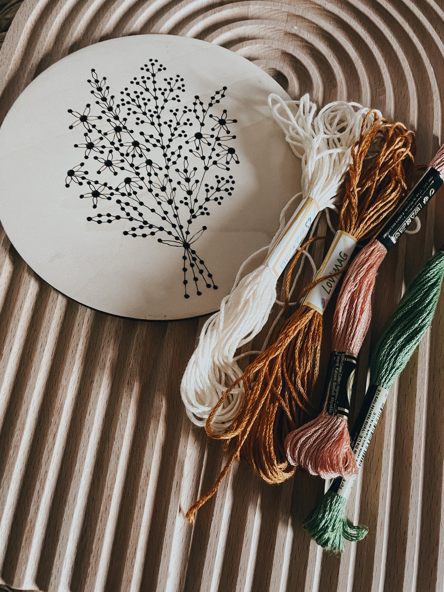 Bouquet Embroidery Kit