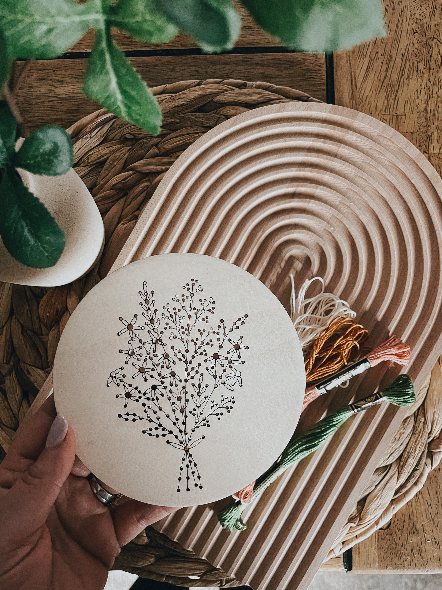 Bouquet Embroidery Kit