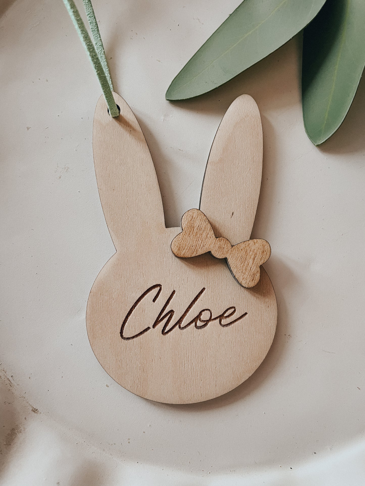 Bunny Tag | Bow