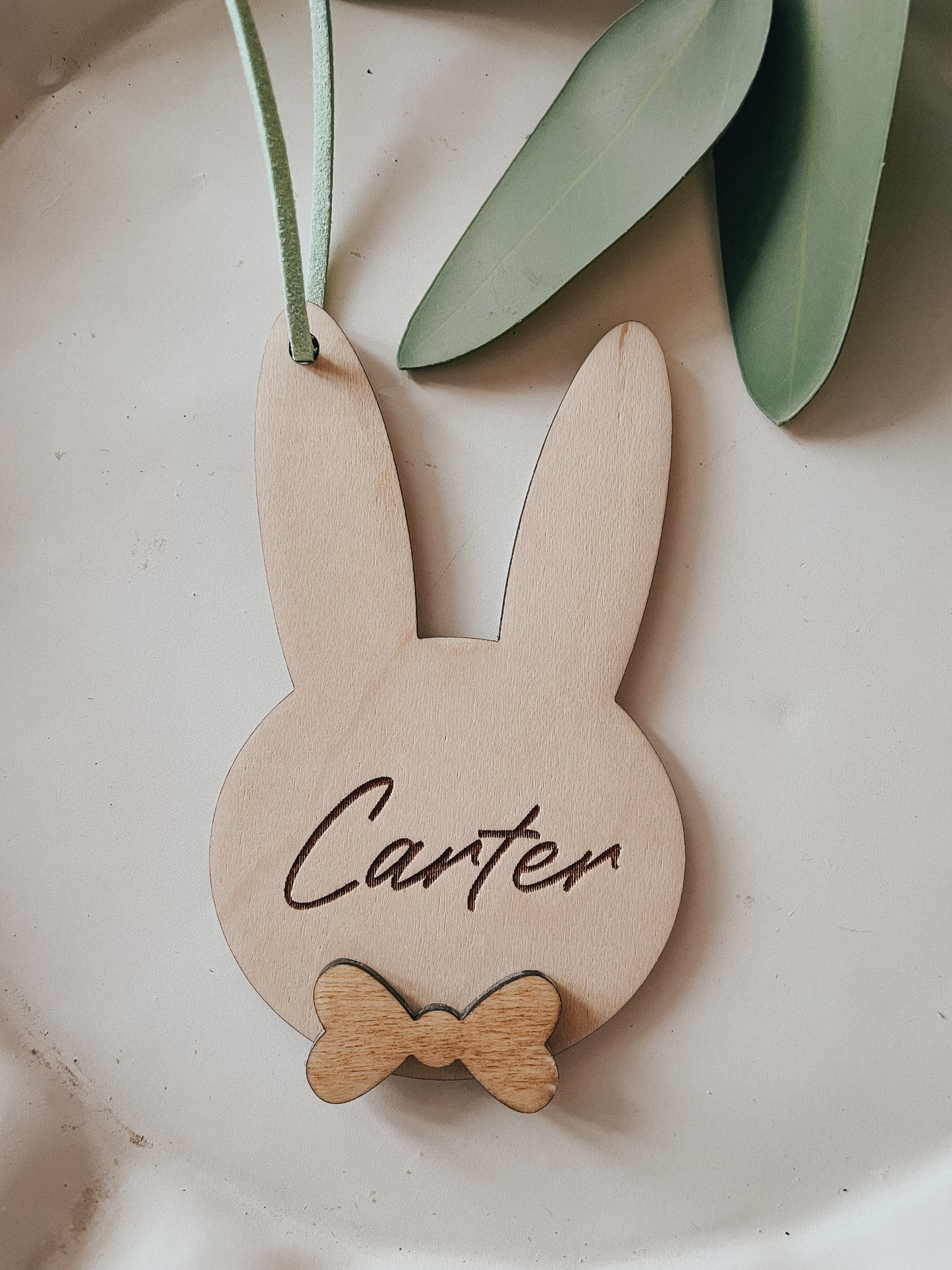 Bunny Tag | Bow