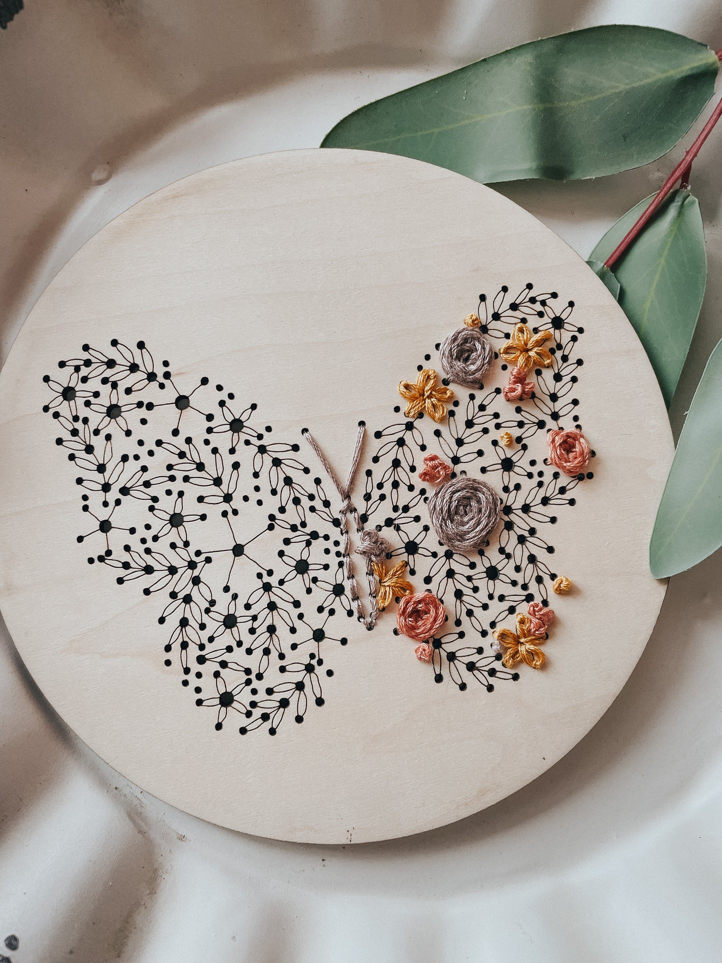 Butterfly Embroidery Kit
