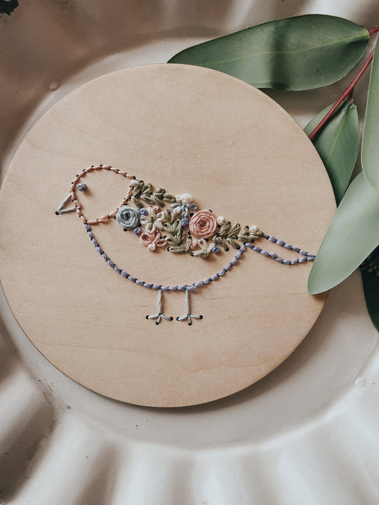 Birdie Embroidery Kit