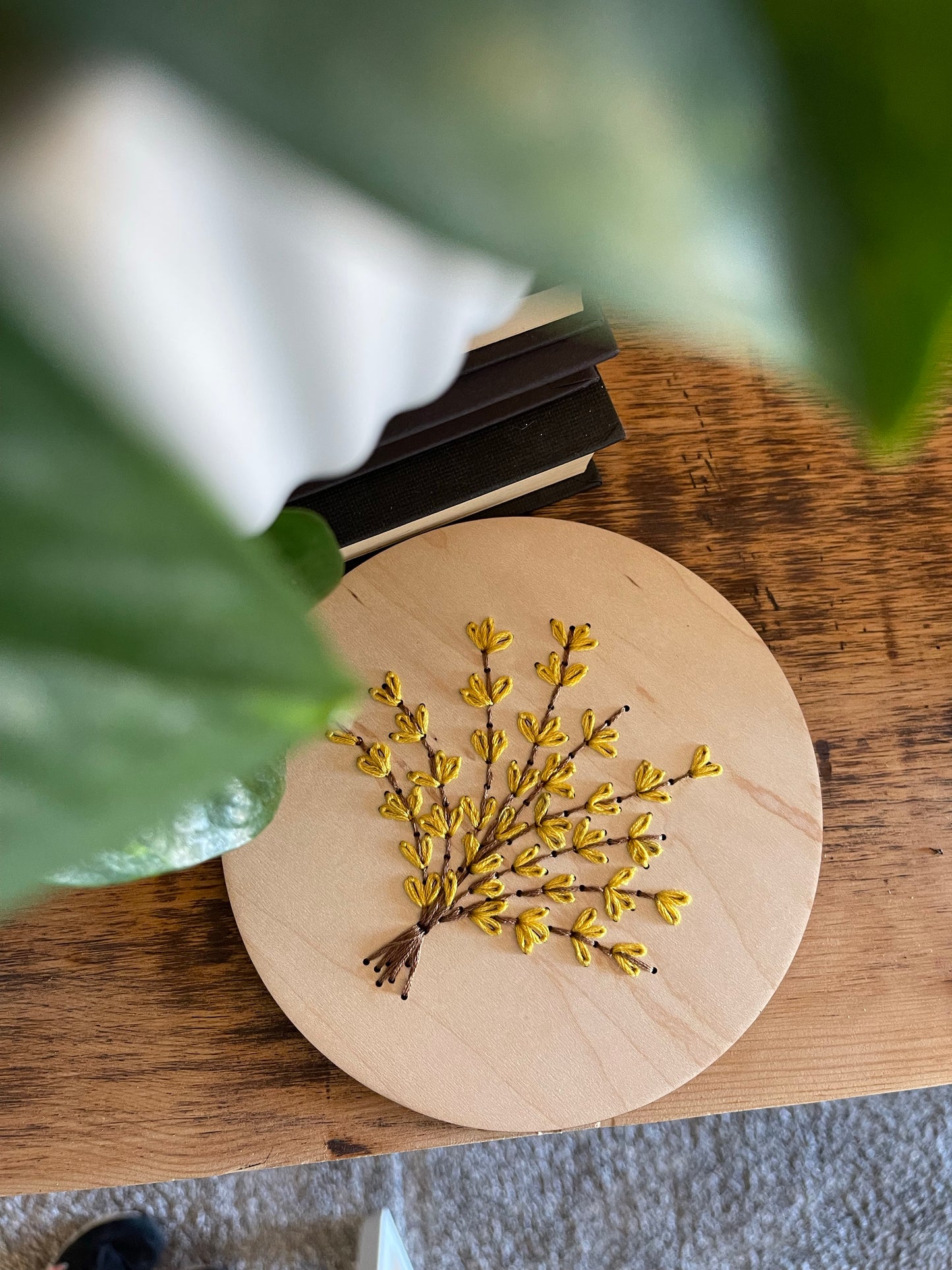 Forsythia DIY Embroidery Kit