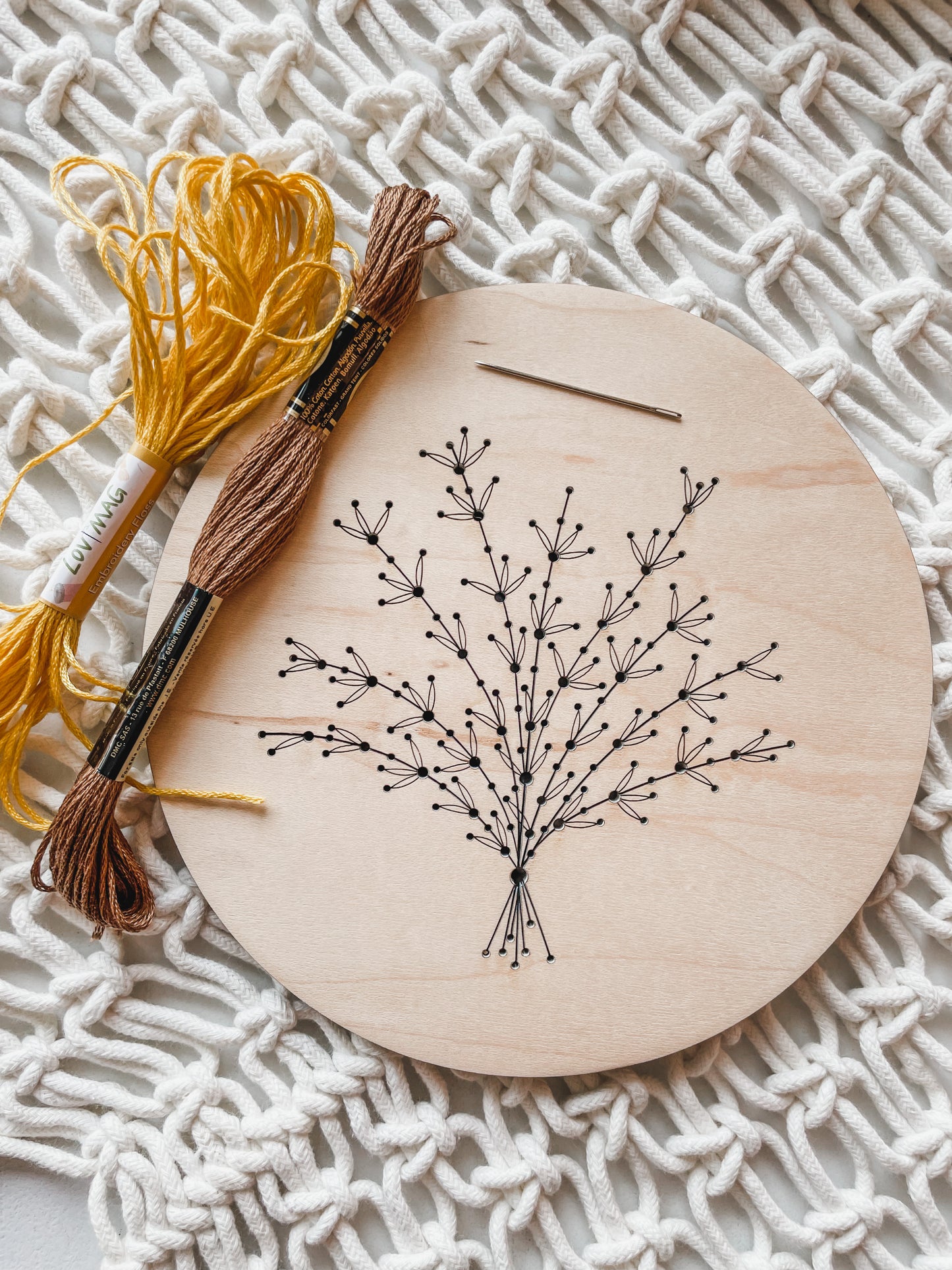 Forsythia DIY Embroidery Kit
